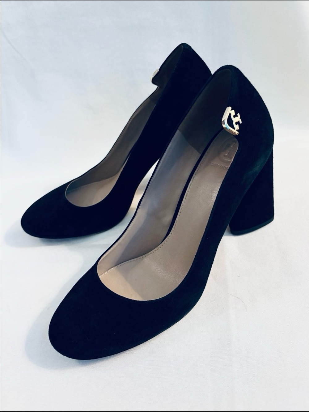 TORY BURCH ELIZABETH Block Heel Pumps